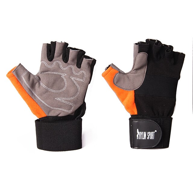  Hand & Wrist Brace for Diving / Working / Dumbbell Unisex Protective Superfine fiber Orange