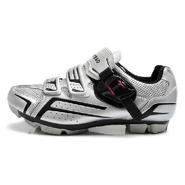  Tiebao® Bărbați Pantofi de Mountain Bike Nylon, fibră de sticlă, orificii pentru fluxul de aer, bandă antialunecare / Fibra de carbon
