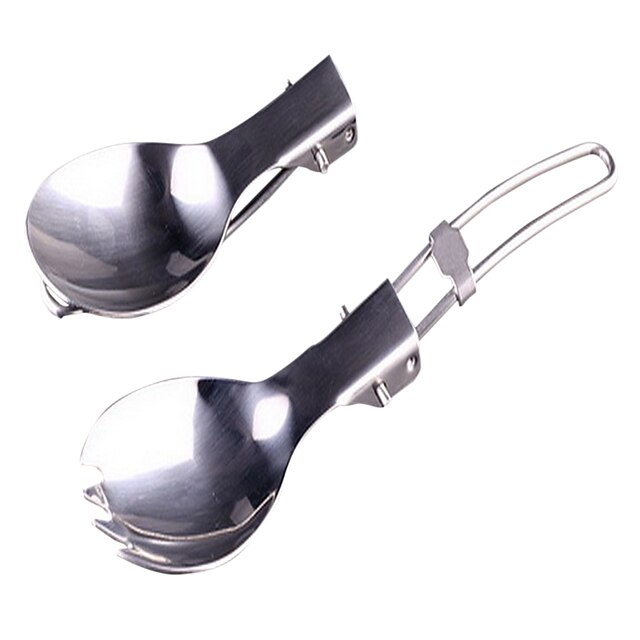  Camping Spoon Single for Stainless Steel Outdoor Camping Outdoor Picnic