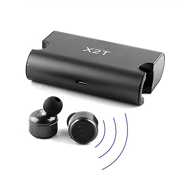  LITBest X2T TWS True Wireless Headphone Vezeték nélküli EARBUD Bluetooth 4.2 Mini Sztereó Töltődobozzal