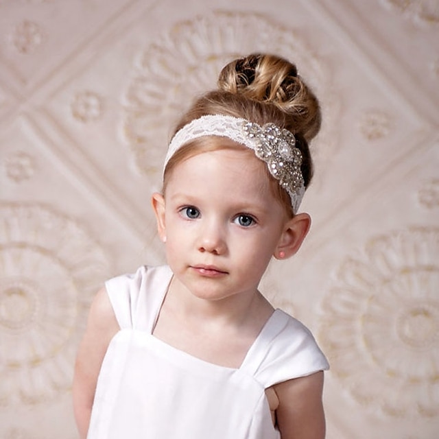 Kids Girls' Cotton Hair Accessories White One-Size / Headbands 6473812 2023  – $