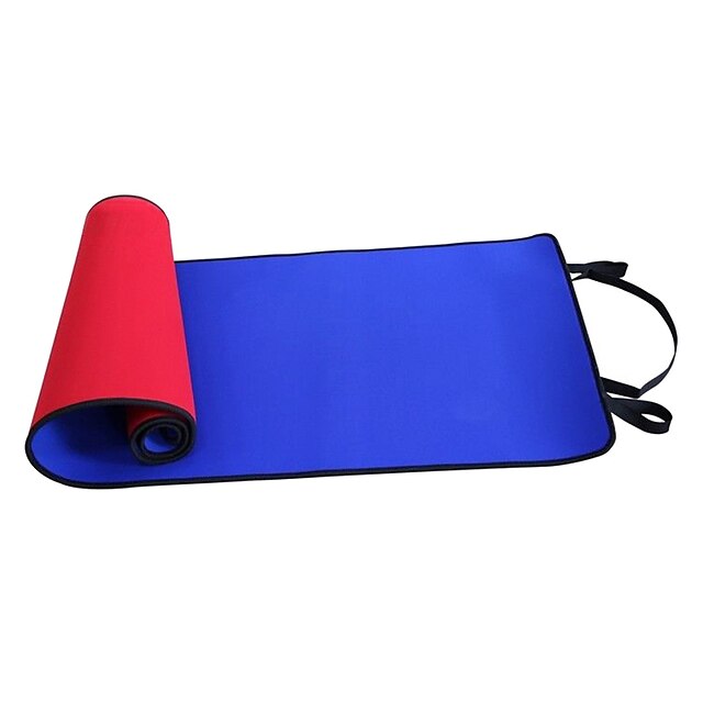  7 mm Dual Color Reversible Yoga Mat for Sit-Up Exercise