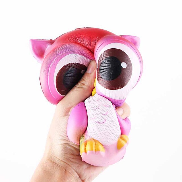  Squishy Squishies Squishy Toy Squeeze Toy / Sensory Toy Jumbo Squishies Stress Reliever Owl Animal Novelty For Kid's Adults' Boys' Girls' Gift Party Favor 1 pcs / 14 years+
