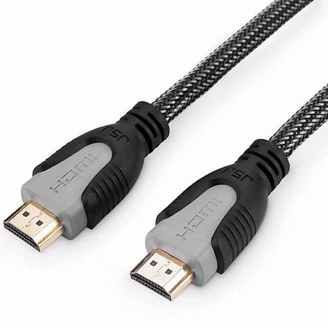  HDMI 2.0 Adapter Cable, HDMI 2.0 to HDMI 2.0 Adapter Cable Male - Male 4K*2K Gold-plated copper 0.5m(1.5Ft)