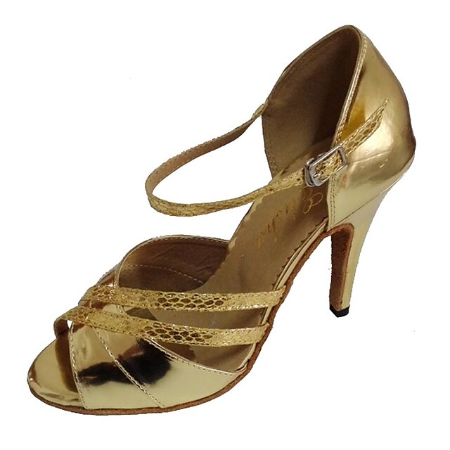  Tanzschuhe Schuhe für den lateinamerikanischen Tanz Sandalen Maßgefertigter Absatz Maßfertigung Schwarz / Rot / Bronze