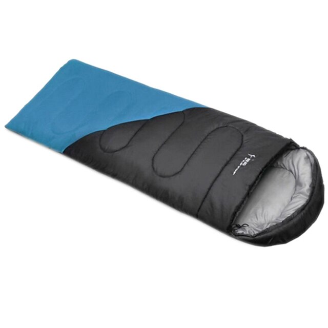  FLYTOP Saco de dormir Ao ar livre Campismo Retangular para Adulto 5°C-15°C Solteiro (L150 cm x C200 cm) Algodão Á Prova-de-Chuva Á Prova de Humidade 210*80 cm Outono Inverno Primavera para Caça Pesca