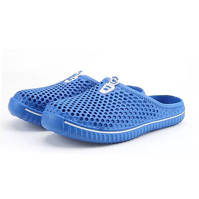 Men's PU(Polyurethane) Summer Slippers & Flip-Flops Walking Shoes Black / Red / Blue / Rivet