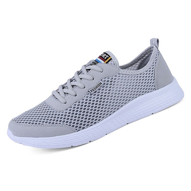  Herrn Komfort Schuhe Gitter Herbst Sportschuhe Blau / Schwarz / Grau / Rennen / Sportlich