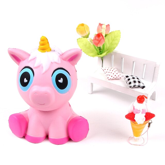  Squishy Squishies Squishy Toy Squeeze Toy / Sensory Toy Jumbo Squishies Stress Reliever Fairytale Theme Animal Novelty For Kid's Adults' Boys' Girls' Gift Party Favor 1 pcs / 14 years+