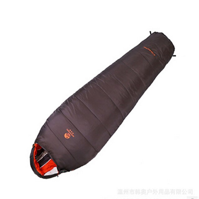  Sleeping Bag Outdoor Single 10 °C Mummy Bag Duck Down Windproof Waterproof Portable Rain-Proof Well-ventilated Foldable Sealed for Camping Traveling Outdoor Indoor Spring Summer Fall 230*100 cm