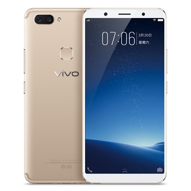  vivo VIVO X20 6 inch inch Cell Phone (4GB + 64GB 12+5 mp Qualcomm Snapdragon 660 3215 mAh mAh) / 6.0 / Octa Core / FDD(B1 2100MHz) / FDD(B2 1900MHz) / FDD(B3 1800MHz)