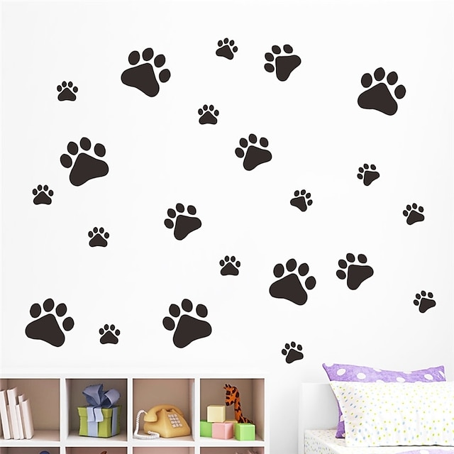  Animals / Shapes Wall Stickers Animal Wall Stickers Decorative Wall Stickers, Paper / Vinyl Home Decoration Wall Decal Wall / Glass / Bathroom Decoration 1pc