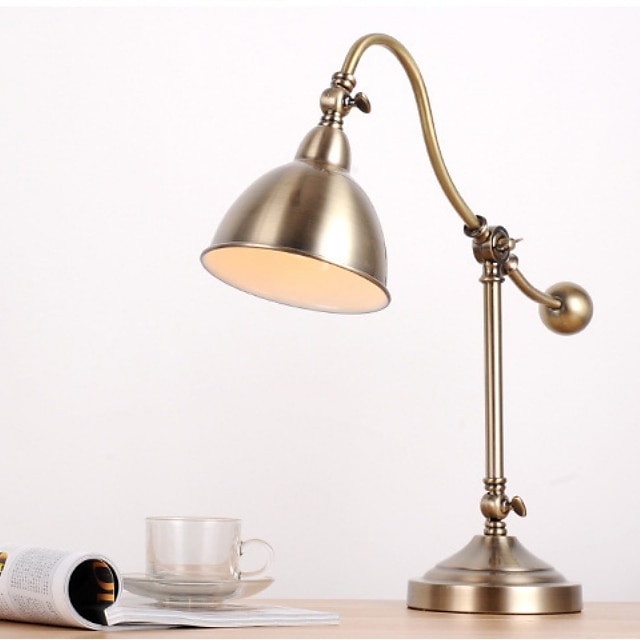  Metallic Decorative Table Lamp For Bedroom Metal 220V
