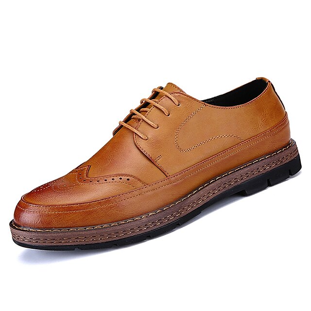  Pantofi de confort Primăvară / Toamnă În aer liber Oxfords Cauciuc Negru / Galben / Maro