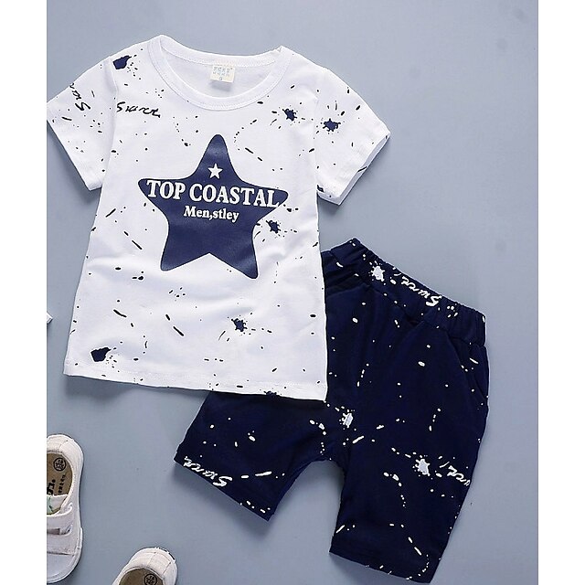  Bébé Para Meninos Conjunto Manga Longa Cinzento Vinho Azul Marinha Poá Cor Sólida Fibra de bambu Algodão Diário Casual / Inverno