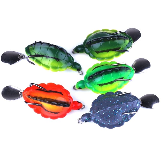  5 pcs Fishing Lures Soft Jerkbaits Floating Bass Trout Pike Sea Fishing Fly Fishing Bait Casting