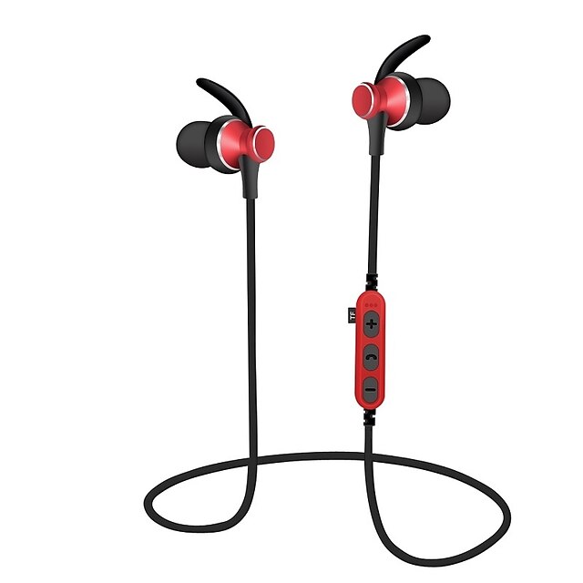 MS-T4 Neckband Headphone Wireless Bluetooth 4.2 with Microphone with Volume Control for Sport Fitness