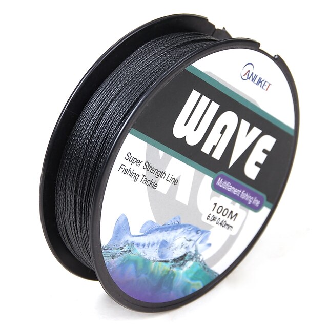  PE Braided Line / Dyneema / Superline 8 Strands 100M / 110 Yards Other Material 100LB 8LB Wear-Resistant Easy Install Easy to Carry