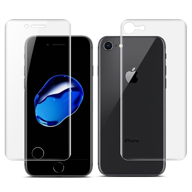  AppleScreen ProtectoriPhone 7 3D Curved edge Front & Back Protector 2 pcs TPU Hydrogel
