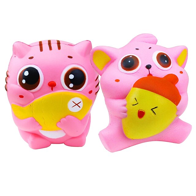  Squishy Squishies Squishy Toy Squeeze Toy / Sensory Toy Jumbo Squishies Stress Reliever Animal Stress and Anxiety Relief Super Soft Slow Rising For Kid's Adults' Boys' Girls' Gift Party Favor 1 pcs