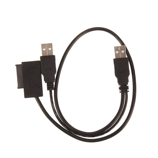 Cwxuan USB 2.0 à SATA II Mâle - Femelle 0,5m (1.5ft)
