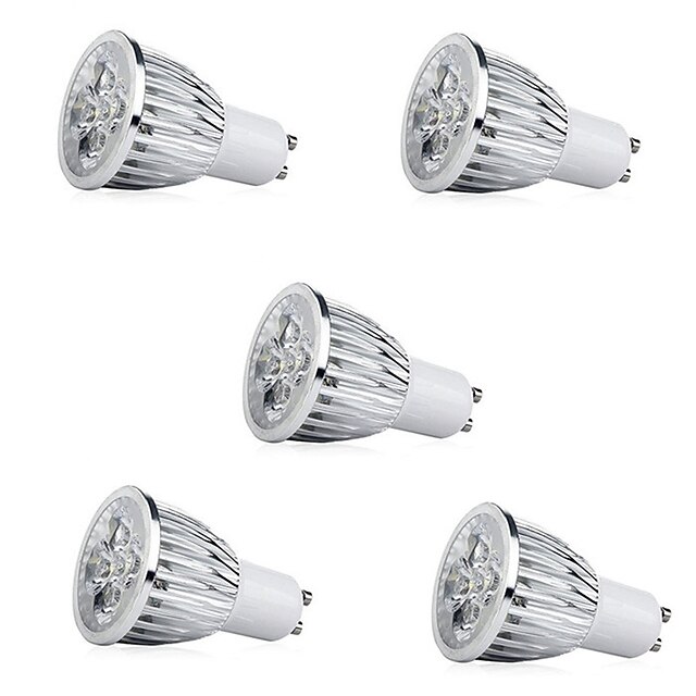  5 szt. 7 W Żarówki punktowe LED 500 lm E14 GU10 E26 / E27 5 Koraliki LED LED wysokiej mocy Lampka LED Dekoracyjna Ciepła biel Zimna biel 85-265 V / ROHS