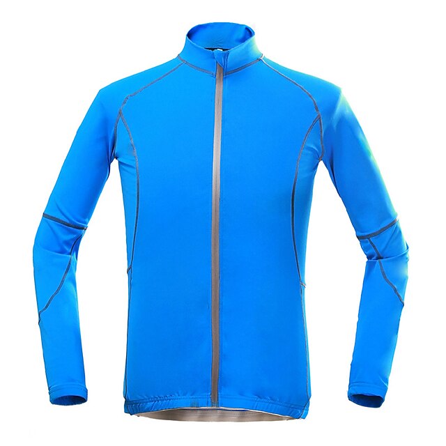  KORAMAN Men's Cycling Jacket Bike Top Breathable, Quick Dry, Ultraviolet Resistant Holiday, Classic, Honeymoon Polyester Blue Road Cycling Relaxed Fit Bike Wear / Stretchy / Back Pocket