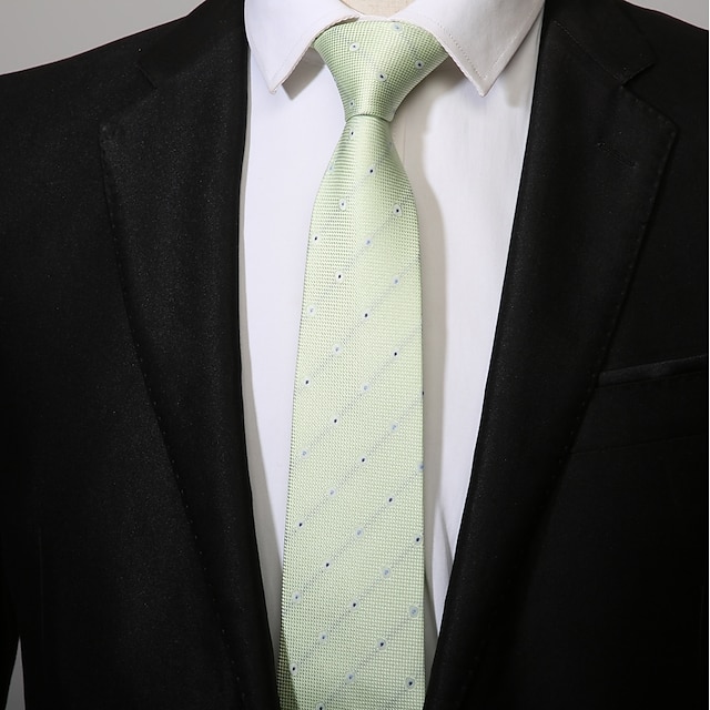  Bărbați Dungi Birou / Casual Cravată