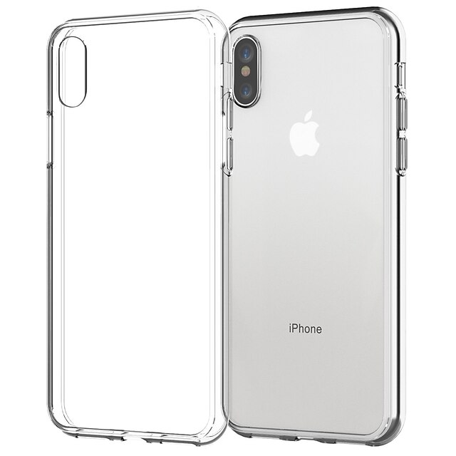  Case For Apple iPhone 12 / iPhone 11 / iPhone 12 Pro Max Transparent Back Cover Solid Colored Soft TPU