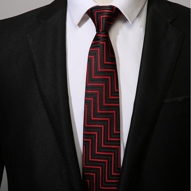  Per uomo Da ufficio / Casual Cravatta A strisce