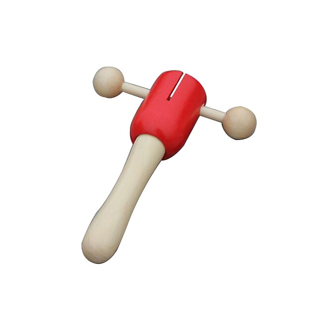  צעצוע חינוכי מקל מתחים עיצוב מיוחד לילדים התאמה נינוחה גלילי עץ
