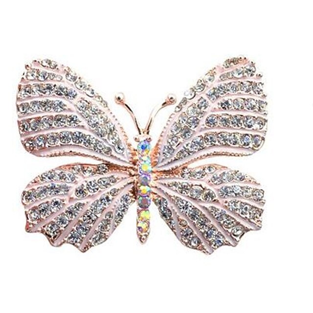  Women's Brooches Butterfly Ladies Fashion Classic Brooch Jewelry Gold For Daily