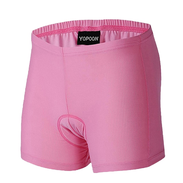  WEST BIKING® Women's Cycling Under Shorts Bike Shorts / Underwear Shorts / Padded Shorts / Chamois 3D Pad, Quick Dry, Breathable Chinlon,