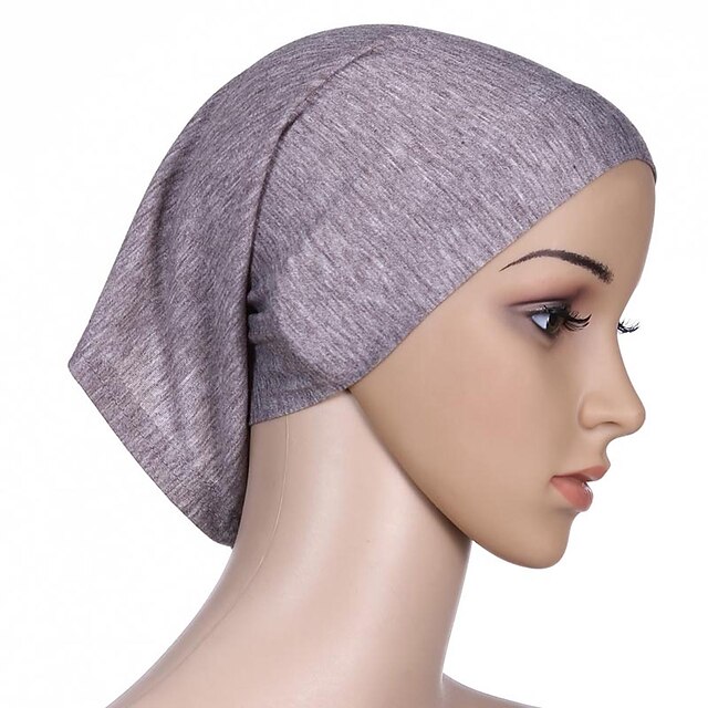  Women's Basic Hijab - Solid Colored