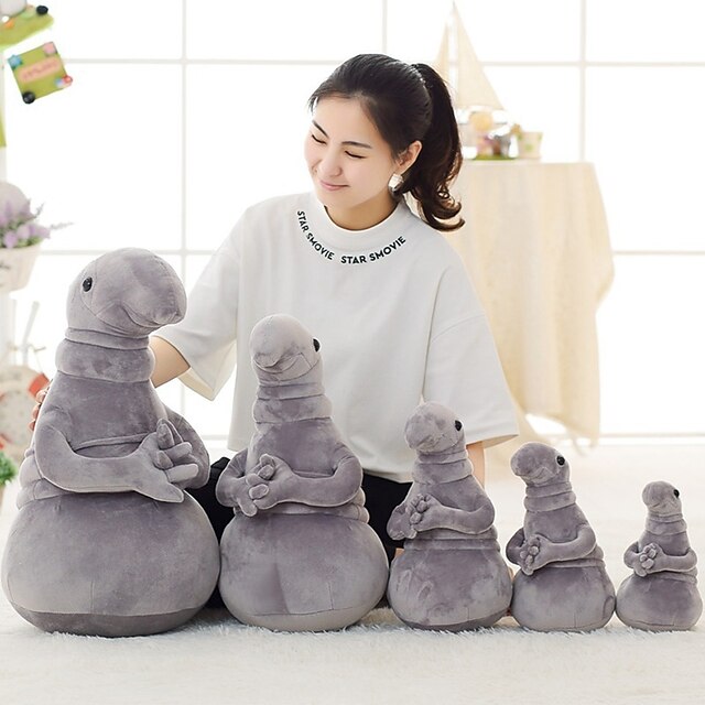  Stuffed Animal Plush Toys Plush Dolls Stuffed Animal Plush Toy Animal Lovely Comfy Hot Waiting Plush Toy ZhdunMeme Tubby Gray Imaginative Play, Stocking, Great Birthday Gifts Party Favor Supplies