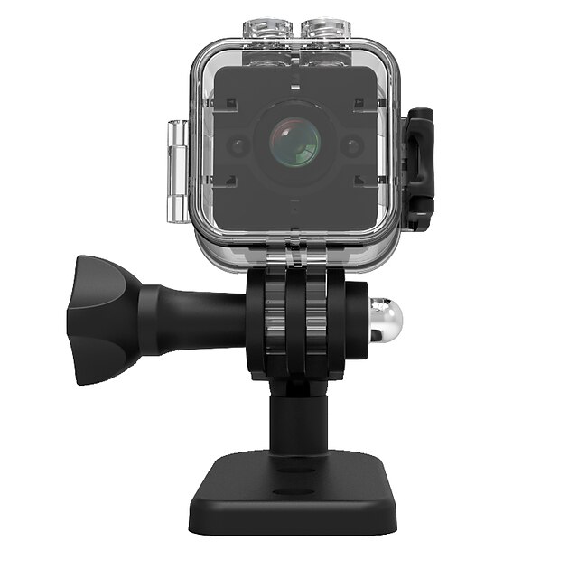  VESKYS® 1080P SQ12 Mini DV Action Camera Recorder Sport Outdoor DV/30m Waterproof Shell Micro Camcorder /155Wide Angle/ Night Vision