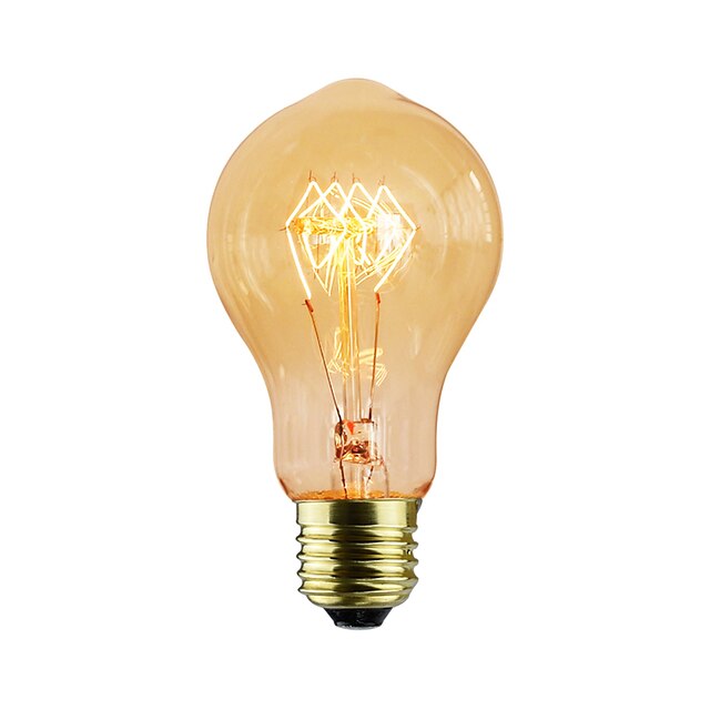  1pc 40 W E26 / E27 A60(A19) Ampoule incandescente Edison Vintage 220-240 V