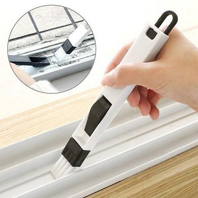  Window Groove Cleaning Brush Nook Cranny Folding Brush Cleaning Tool