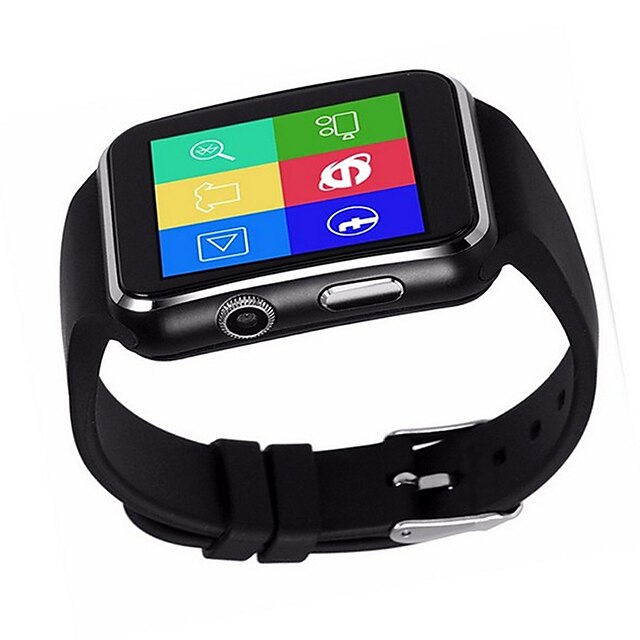 X6 Uniszex Intelligens Watch Android Bluetooth Sportok Vízálló Érintőképernyő Elégetett kalória Hosszú készenléti idő Dugók & Töltők Lépésszámláló Hívás emlékeztető Testmozgásfigyelő Alvás nyomkövető