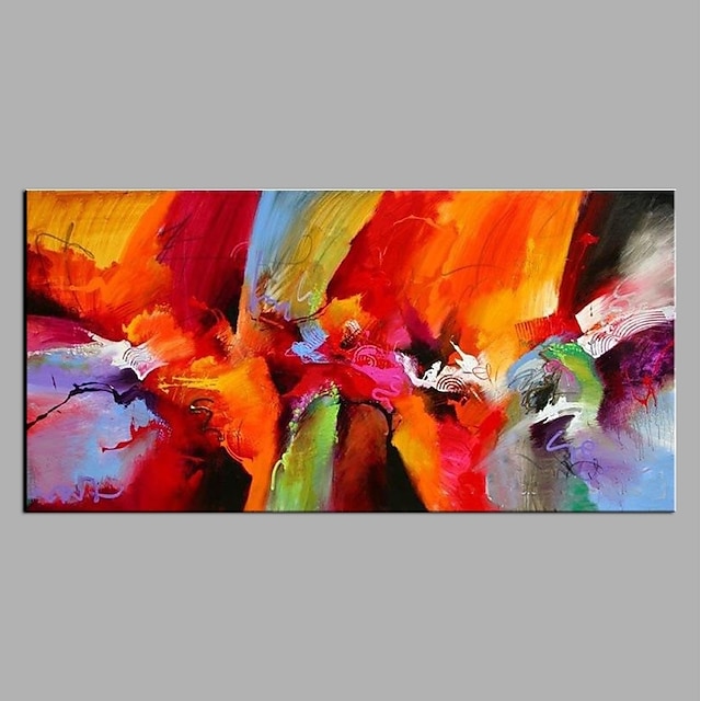  Oil Painting Handmade Hand Painted Wall Art Abstract Colorful Home Decoration Décor Rolled Canvas No Frame Unstretched