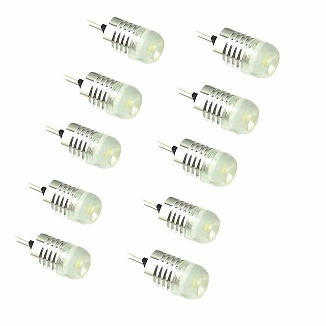  10pcs 4 W LED Φώτα με 2 pin 250 lm G4 T 1 LED χάντρες LED Υψηλης Ισχύος Διακοσμητικό Θερμό Λευκό Ψυχρό Λευκό 12 V
