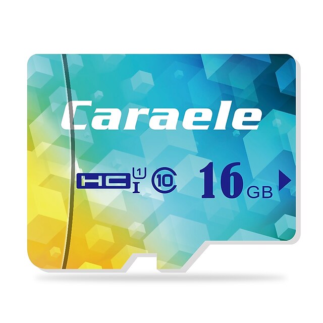  Caraele 16GB כרטיס SD כרטיס TF מיקרו כרטיס זיכרון Class10 CA-1 16GB