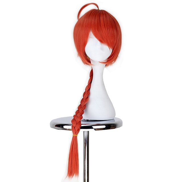  Gintama Cosplay Wigs All 32 inch Heat Resistant Fiber Orange Anime