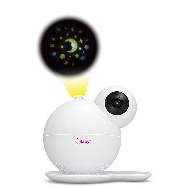  ibaby® m7 smart wi-fi habilitado video digital baby monitor 1080p 360 rotación moonlight soother reproductor de música sensores inteligentes