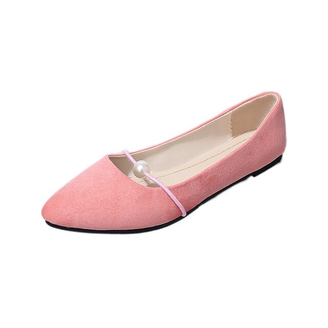  Women's Sandals Buckle Low Heel Open Toe Light Soles PU Black Pink Light Grey