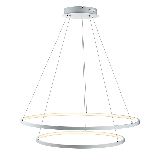 LED Pendant Light 80cm 8/12-Head Dimmable Metal Acrylic Sputnik Design for Dining Room