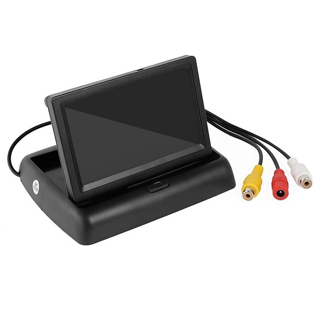  T0043 4.3 inch Other Wired 4.3 inch Car Reversing Monitor Foldable for Car