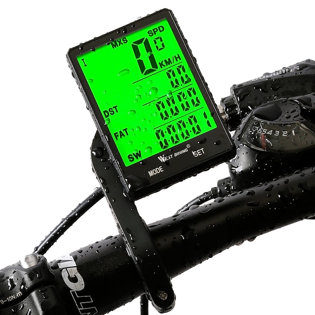  WEST BIKING® Bike Computer / Bicycle Computer Cycling Speedometer Multifunctional Waterproof Stopwatch Mountain Bike / MTB Road Cycling Cycling / Bike Cycling