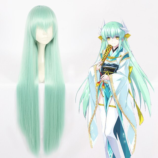  Fate / Grand Order FGO Kiyohime Cosplay Wigs All 40 inch Heat Resistant Fiber Anime Wig