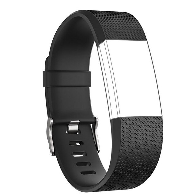  Watch Band for Fitbit Charge 2 Fitbit Modern Buckle Silicone Wrist Strap